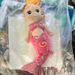 Fiesta Pink Mermaid Plush Toy
